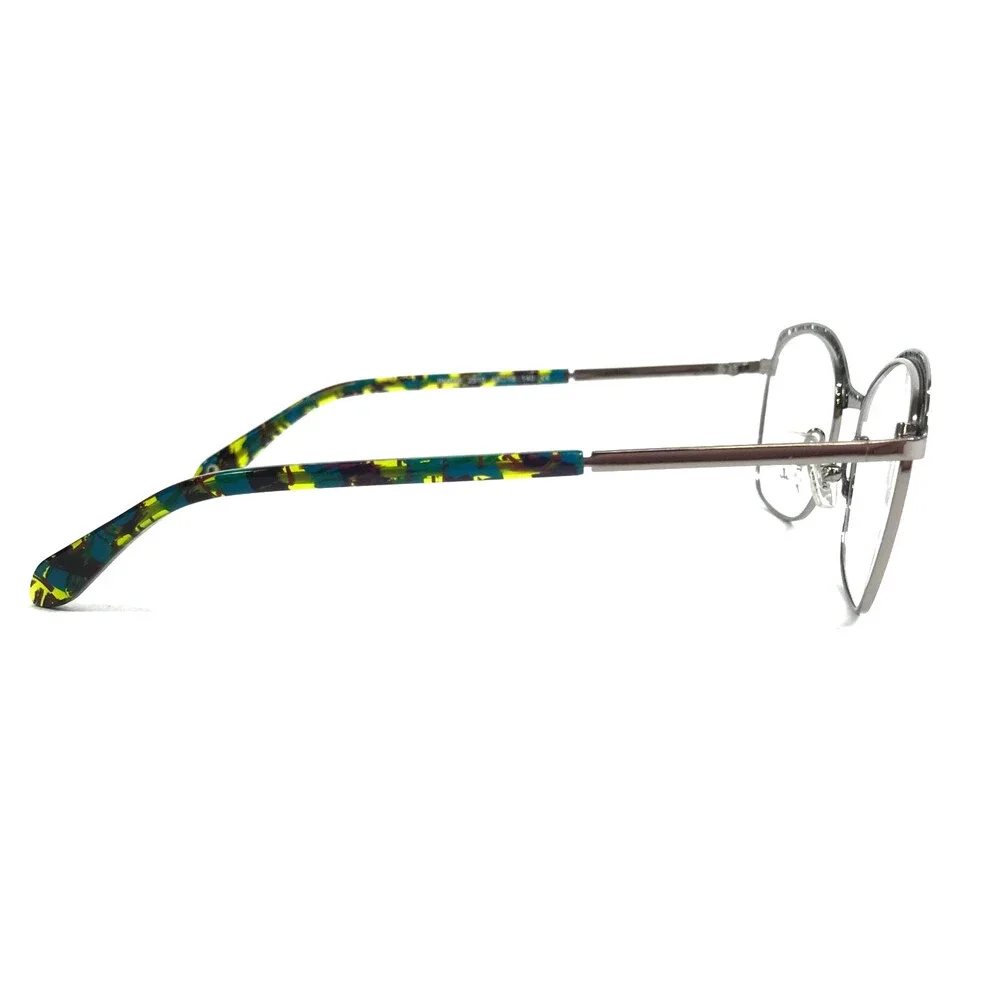 J. F. Rey Petite Eyeglasses Frames PM058 2510 Blue Silver Full Rim 48-18-140